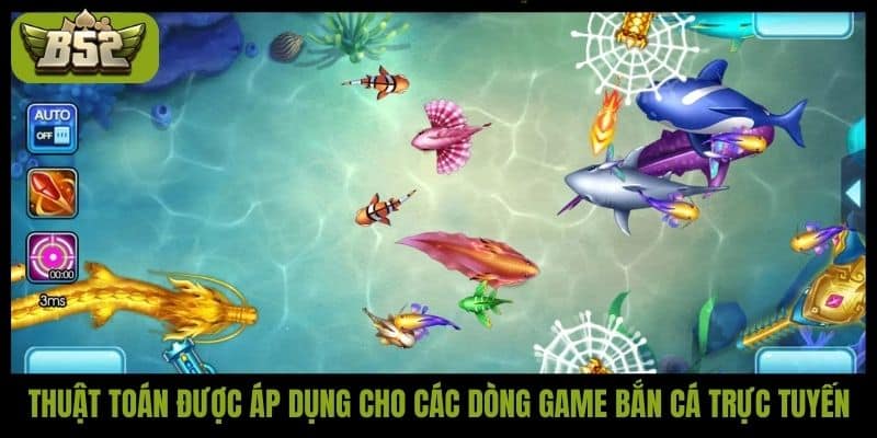 Thuật toán được áp dụng cho các dòng game bắn cá trực tuyến